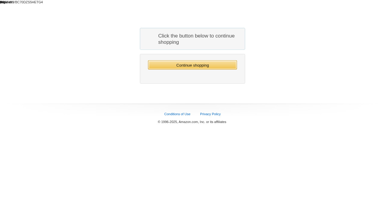 Screenshot of amazon.com