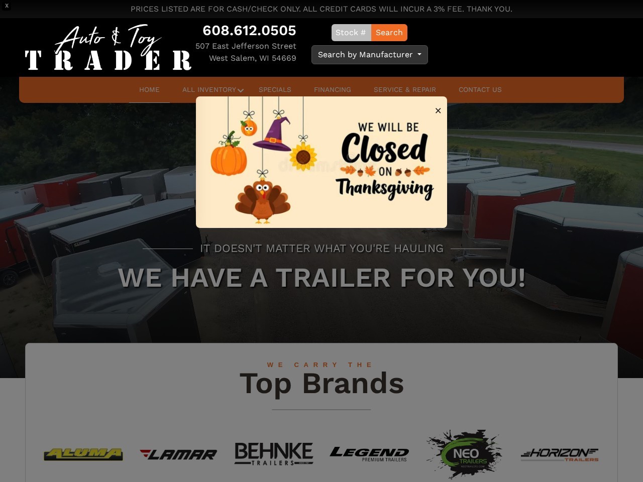 Screenshot of autotoytrader.com
