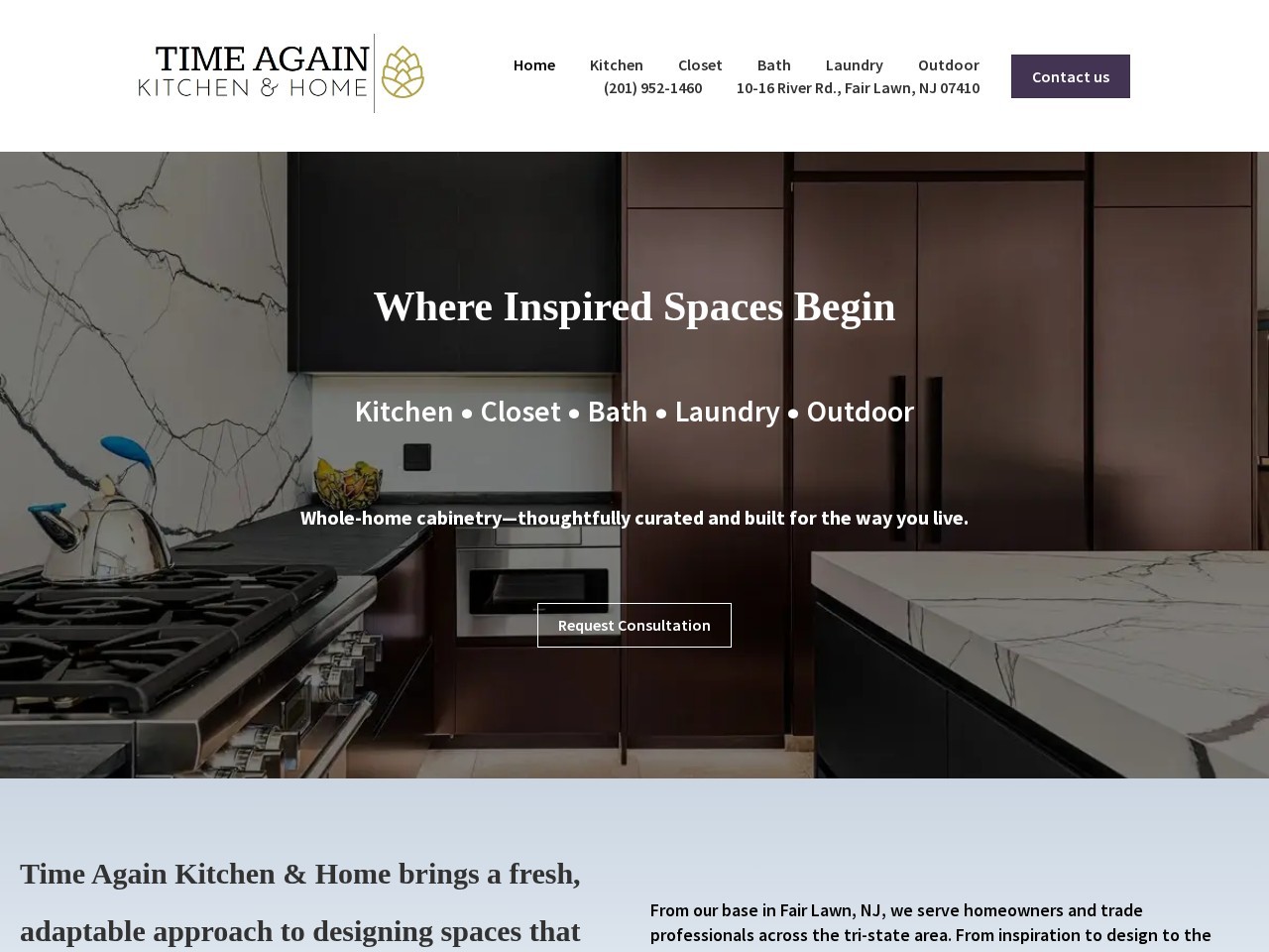 Screenshot of timeagainkh.com